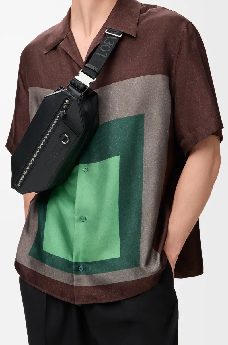 经典牛皮革 Convertible Sling 手袋