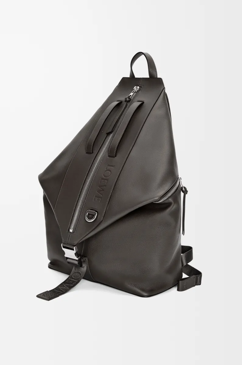 经典牛皮革 Convertible 背包