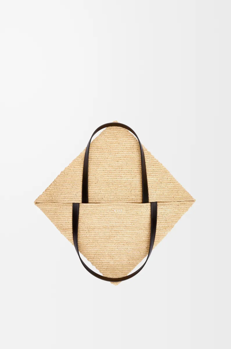 超大号拉菲草 Puzzle Fold 手袋