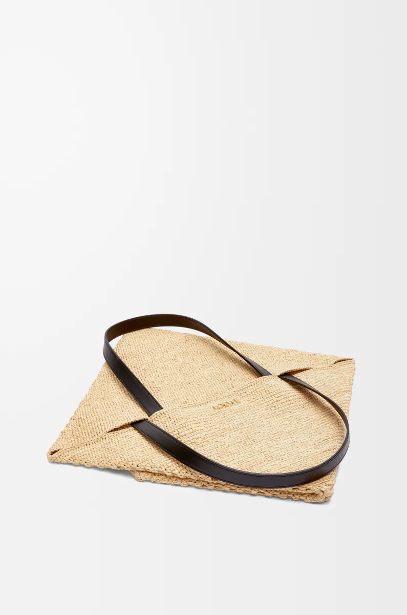 超大号拉菲草 Puzzle Fold 手袋