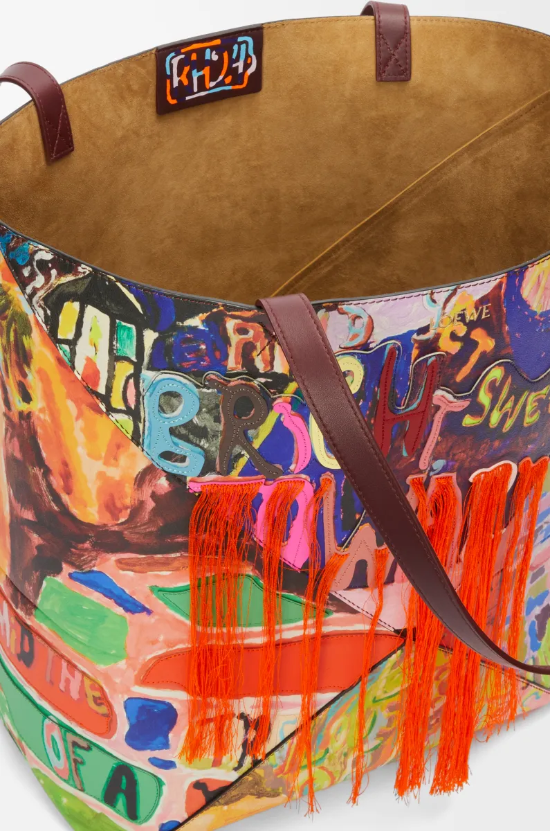 特大号经典牛皮革 Puzzle Fold 手袋