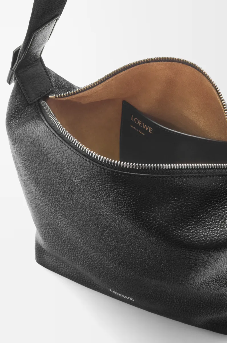 小号柔软粒面牛皮革 Cubi 斜挎包