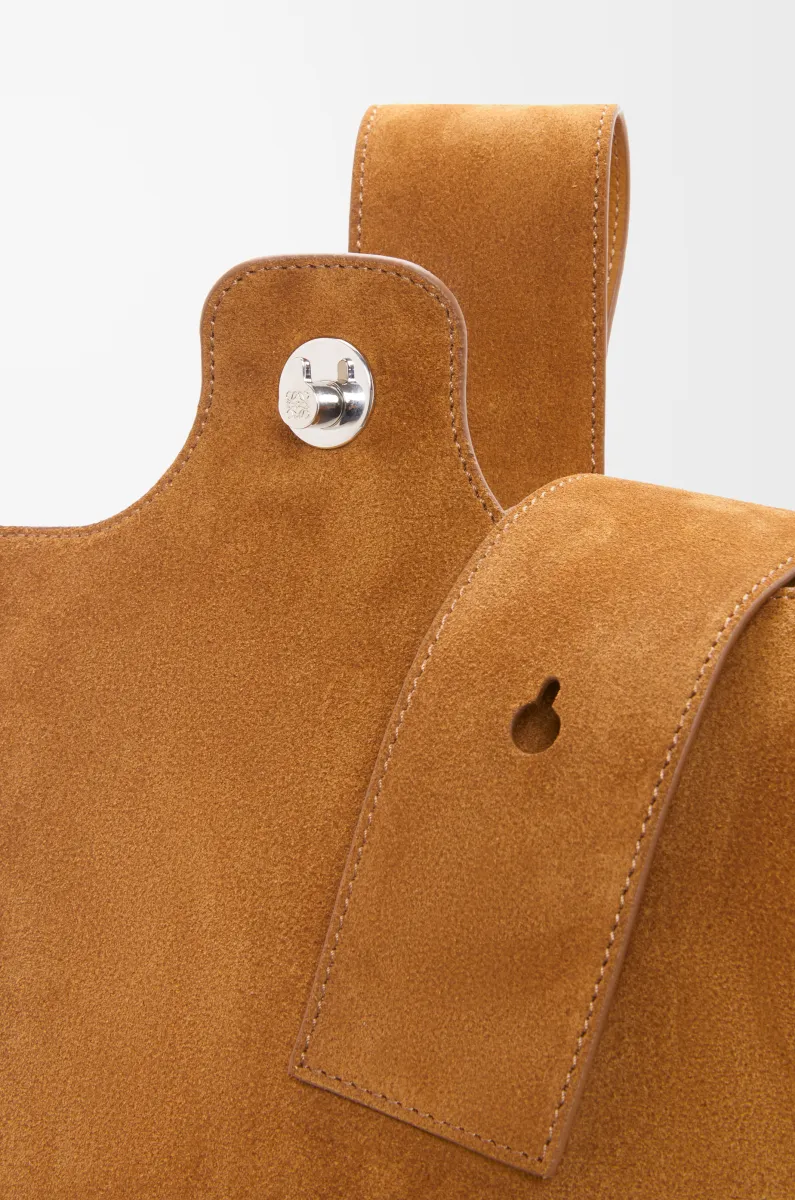 大号绒面牛皮革 Pebble Bucket 水桶手袋