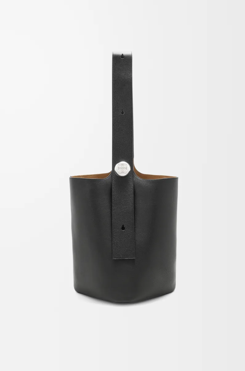 大号柔软粒面牛皮革 Pebble Bucket 水桶手袋