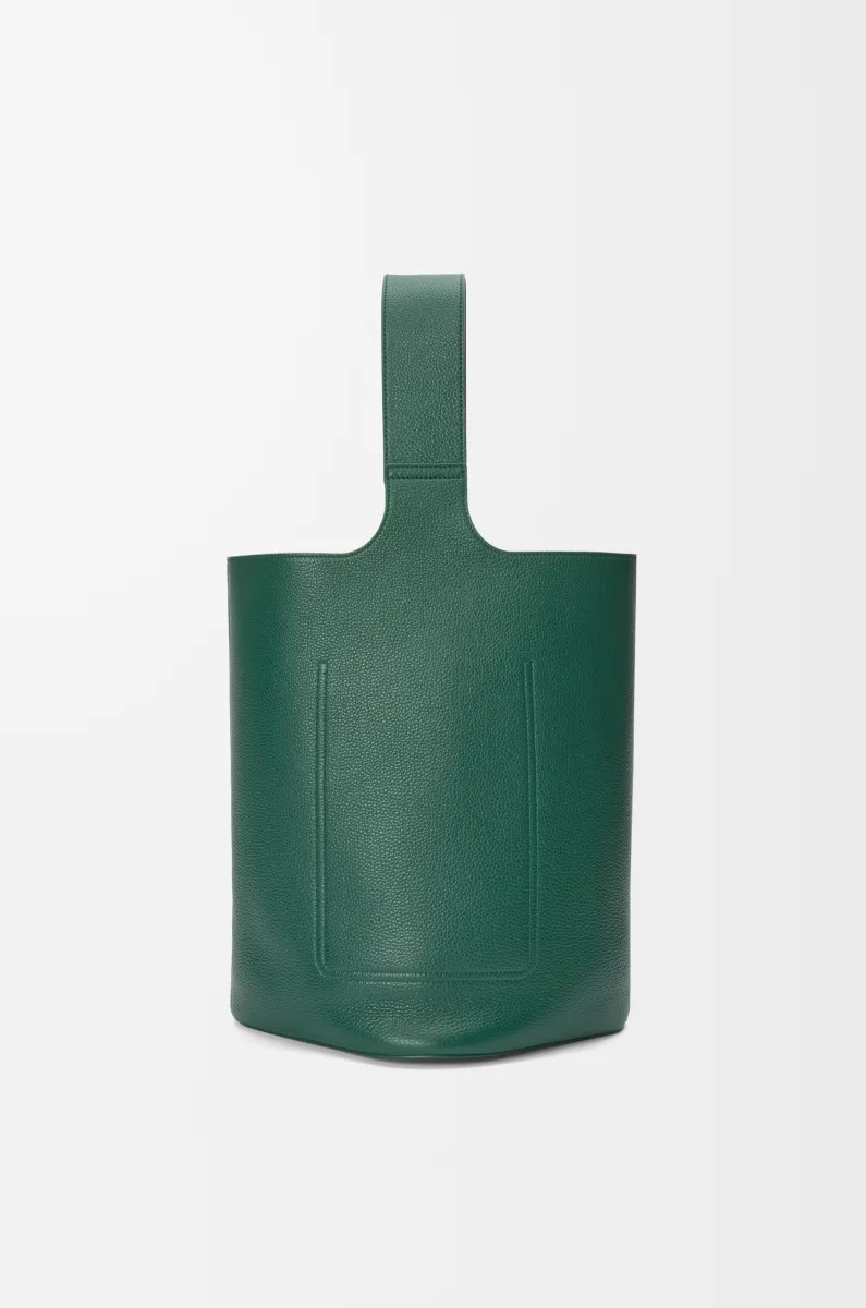 大号柔软粒面牛皮革 Pebble Bucket 水桶手袋