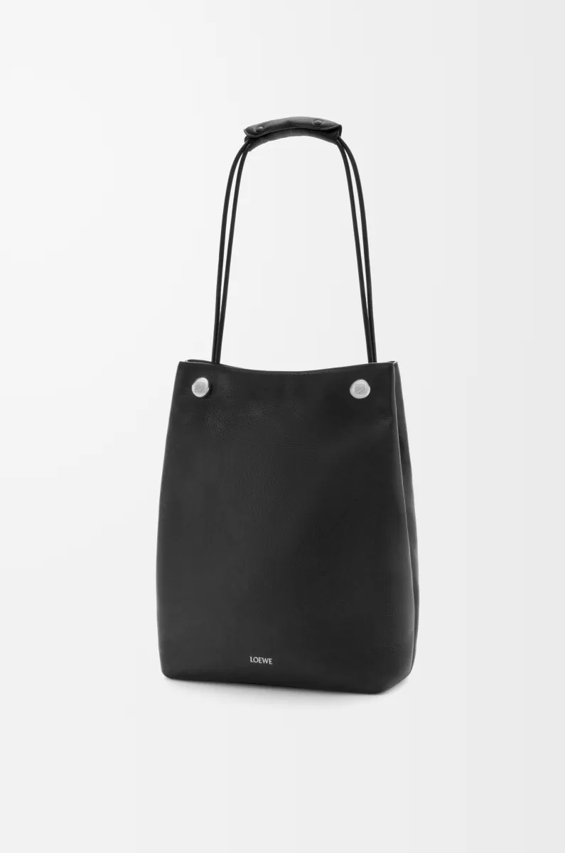 柔软粒面牛皮革 Pebble Hobo 手袋