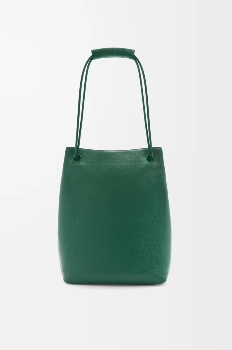 柔软粒面牛皮革 Pebble Hobo 手袋