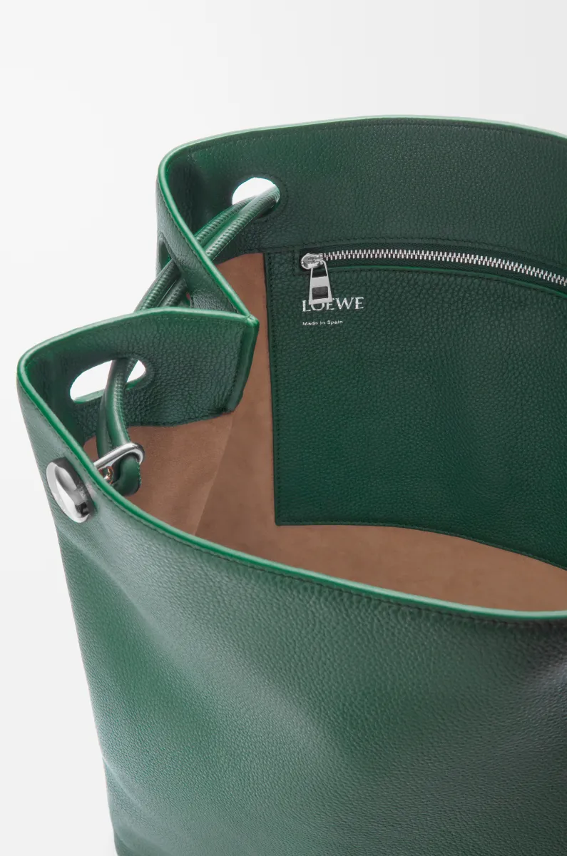 柔软粒面牛皮革 Pebble Hobo 手袋