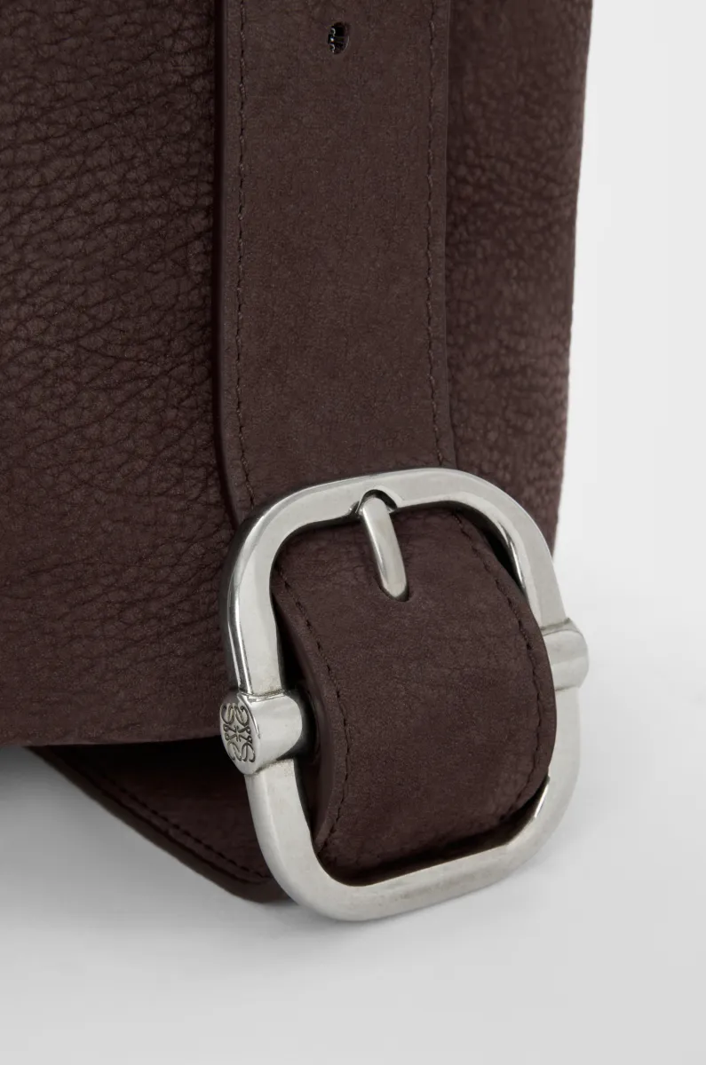 粒面牛巴革 Loop 水桶手袋