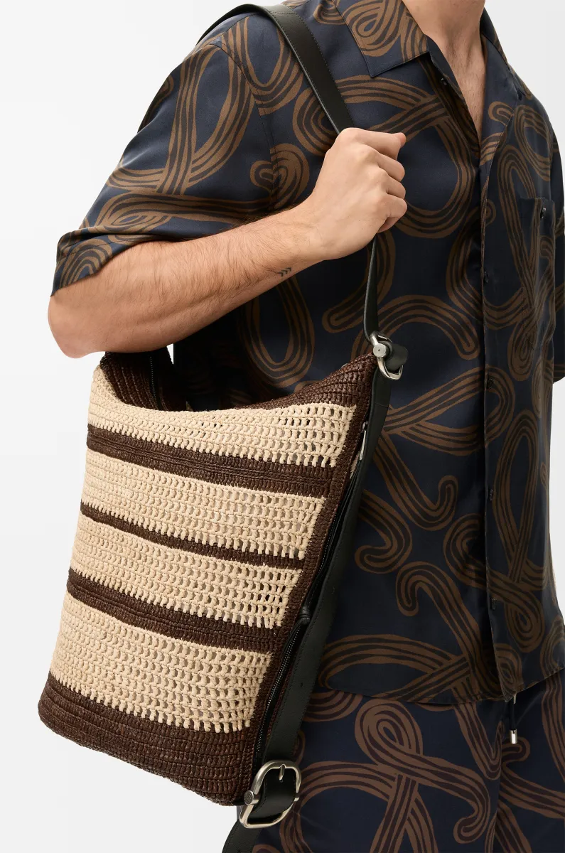 拉菲草 Loop 水桶手袋