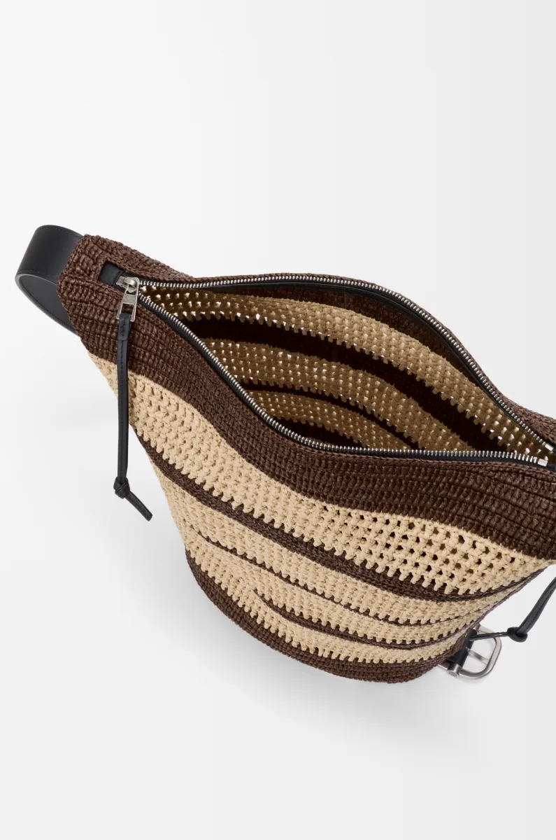 拉菲草 Loop 水桶手袋