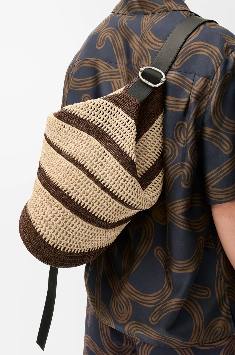 拉菲草 Loop 水桶手袋