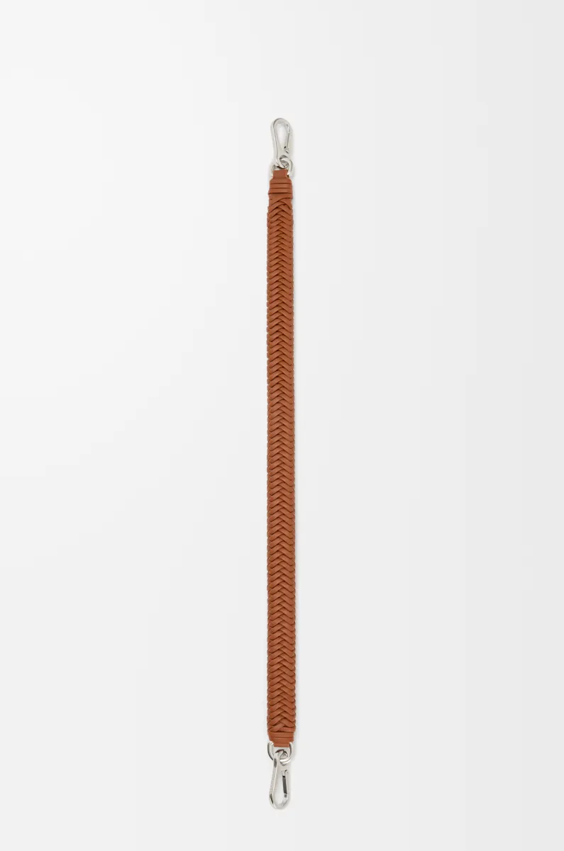 经典牛皮革箭头型短肩带