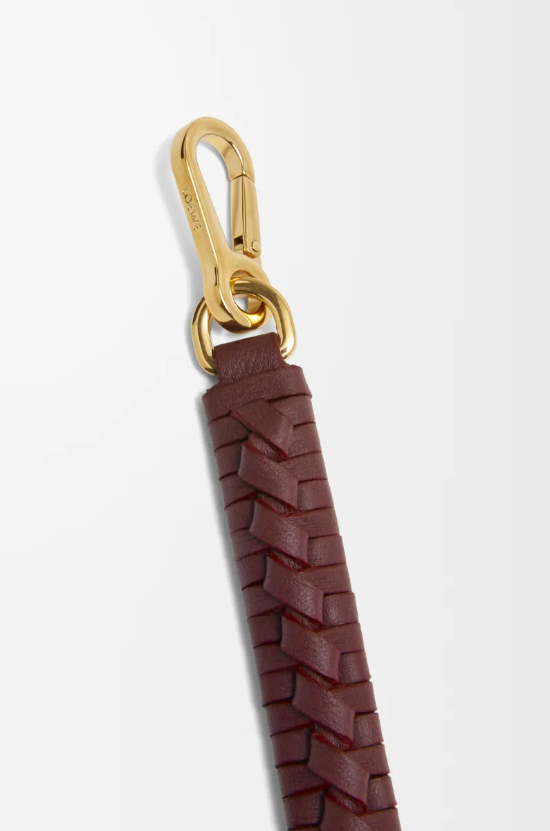 经典牛皮革螺旋编织带