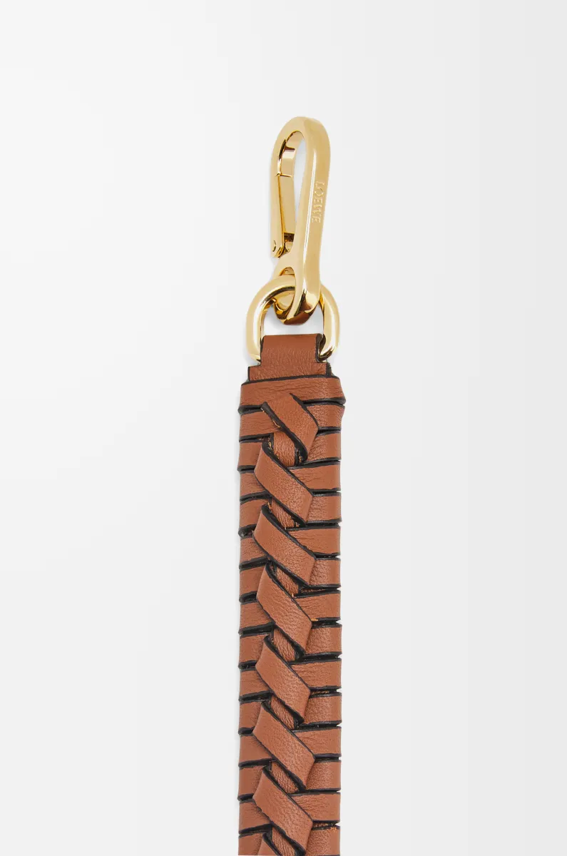 经典牛皮革螺旋编织带