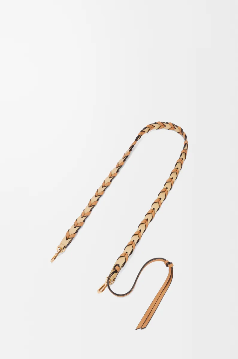 经典牛皮革薄编织带