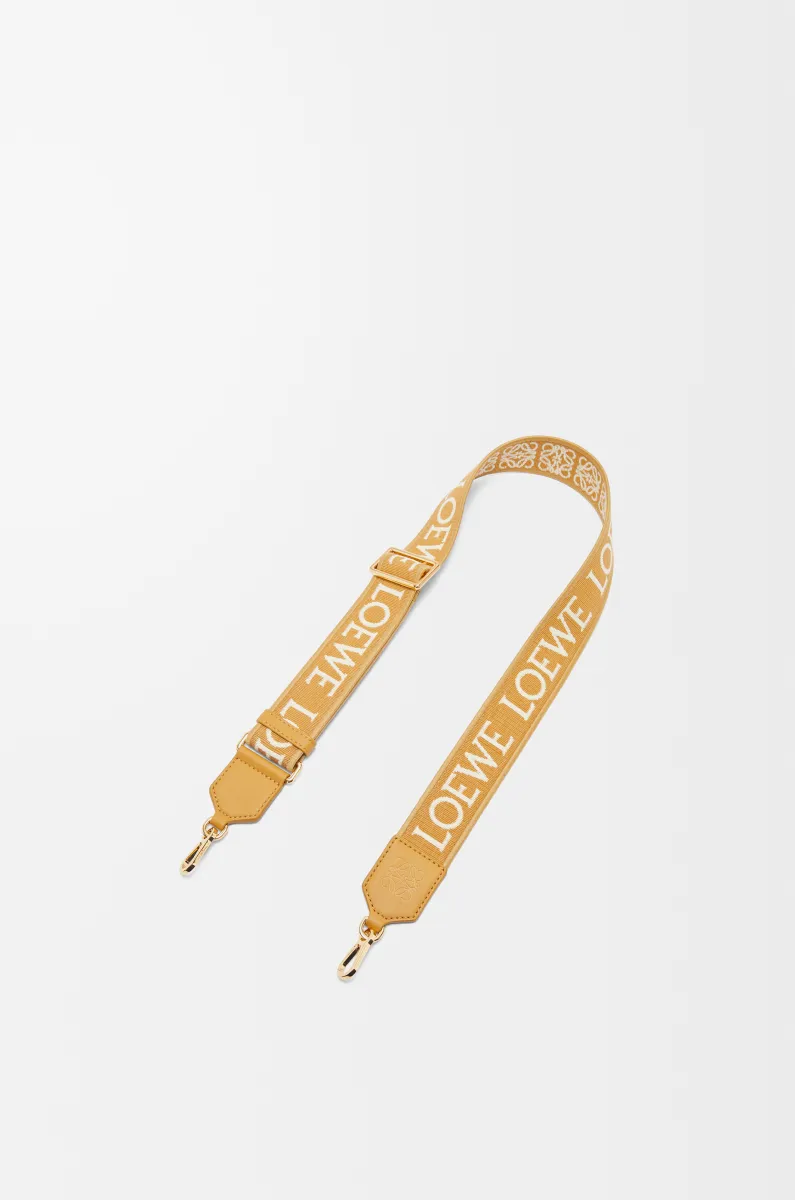 提花布和牛皮革 Anagram 包带