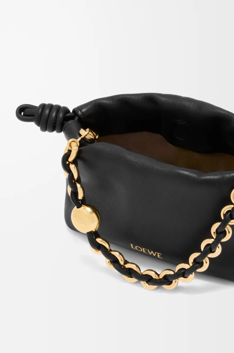 柔软纳帕羊皮革 Nano Flamenco Purse 手拿包
