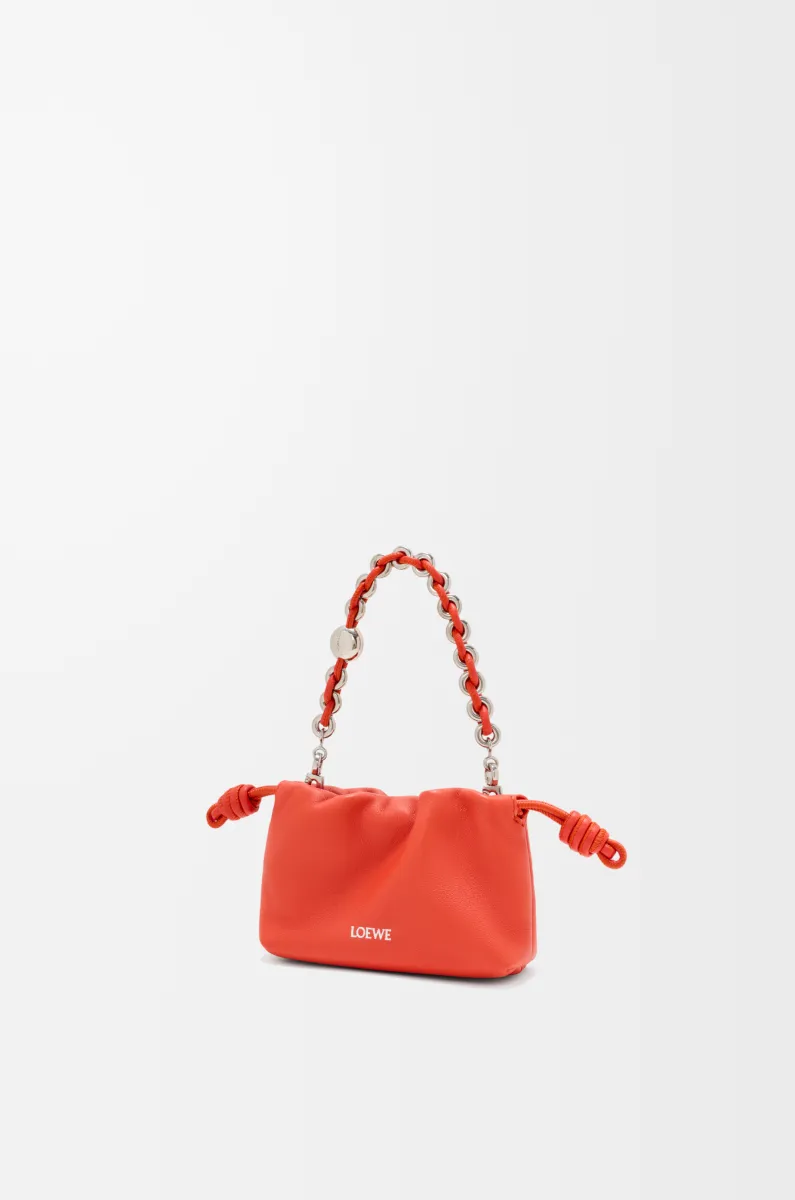 柔软纳帕羊皮革 Nano Flamenco Purse 手拿包