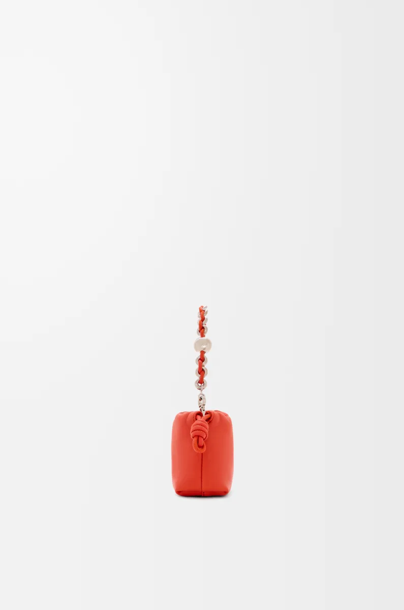 柔软纳帕羊皮革 Nano Flamenco Purse 手拿包