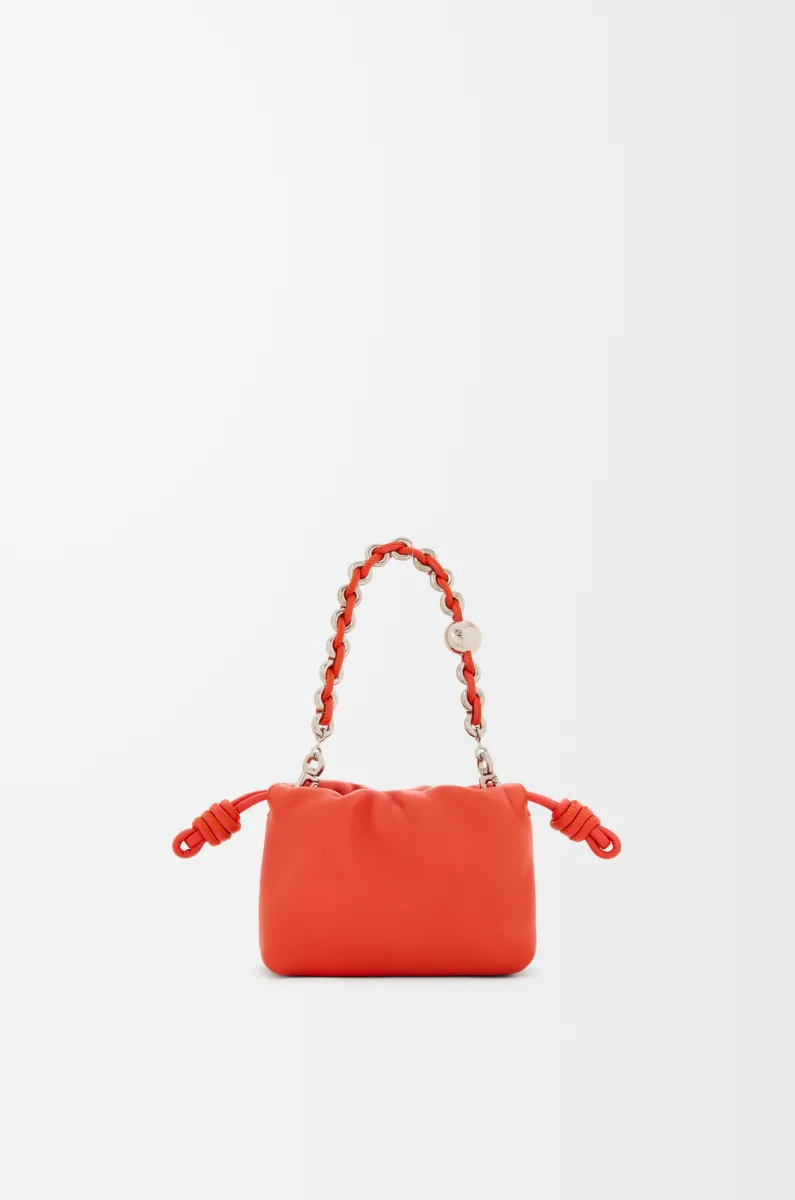 柔软纳帕羊皮革 Nano Flamenco Purse 手拿包