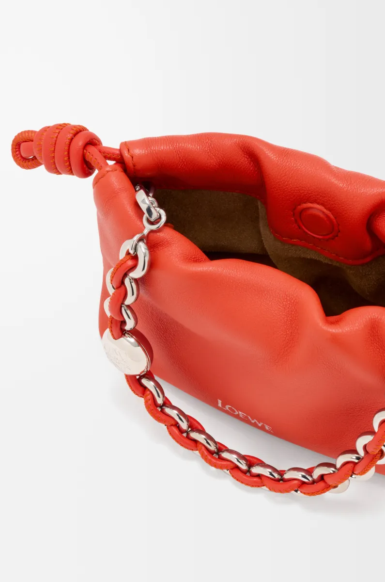 柔软纳帕羊皮革 Nano Flamenco Purse 手拿包