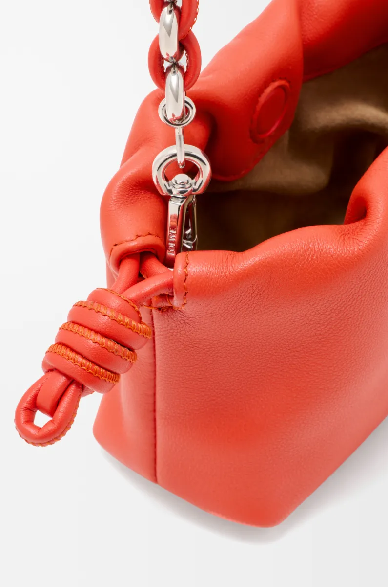 柔软纳帕羊皮革 Nano Flamenco Purse 手拿包
