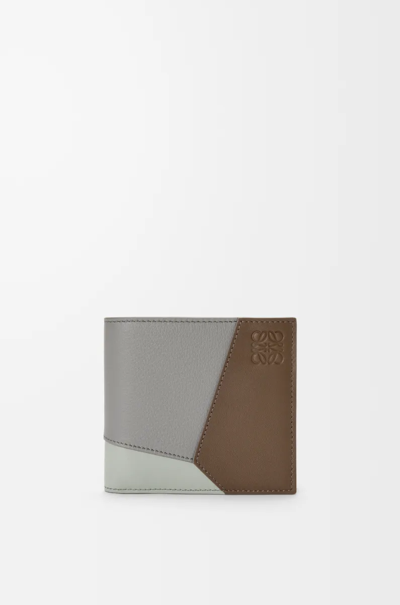 经典牛皮革 Puzzle 双折钱包