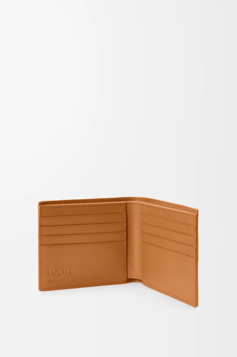 柔软粒面牛皮革 Puzzle 双折钱包