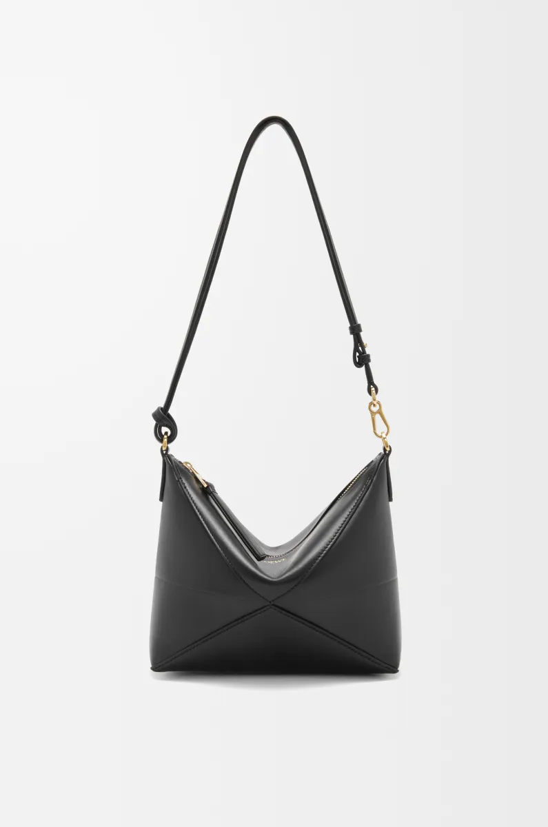 亮面纳帕牛皮革 Puzzle Fold pouch