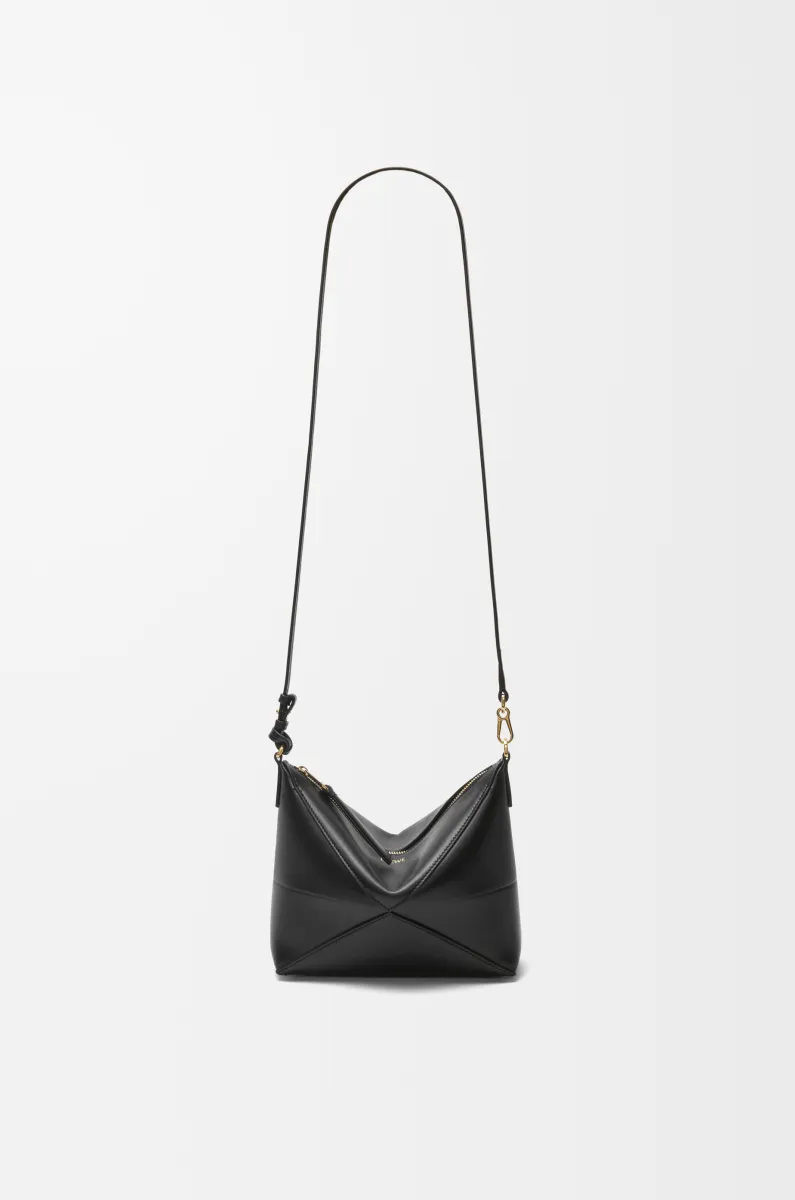 亮面纳帕牛皮革 Puzzle Fold pouch