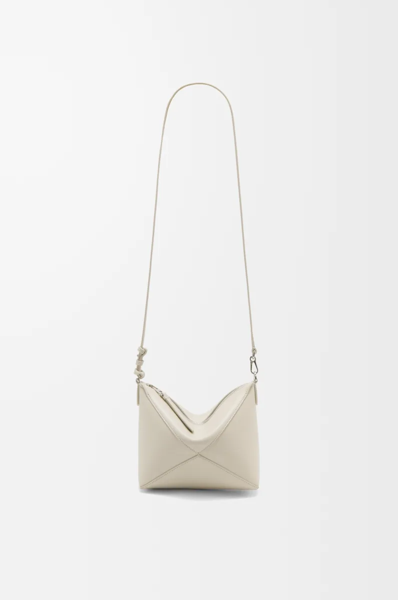 亮面纳帕牛皮革 Puzzle Fold pouch