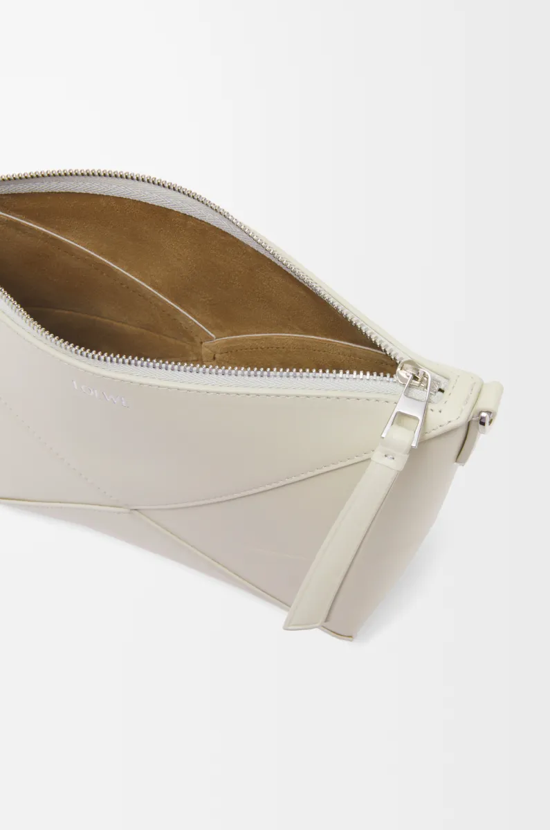 亮面纳帕牛皮革 Puzzle Fold pouch