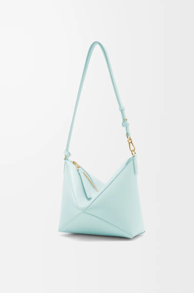 亮面纳帕牛皮革 Puzzle Fold pouch