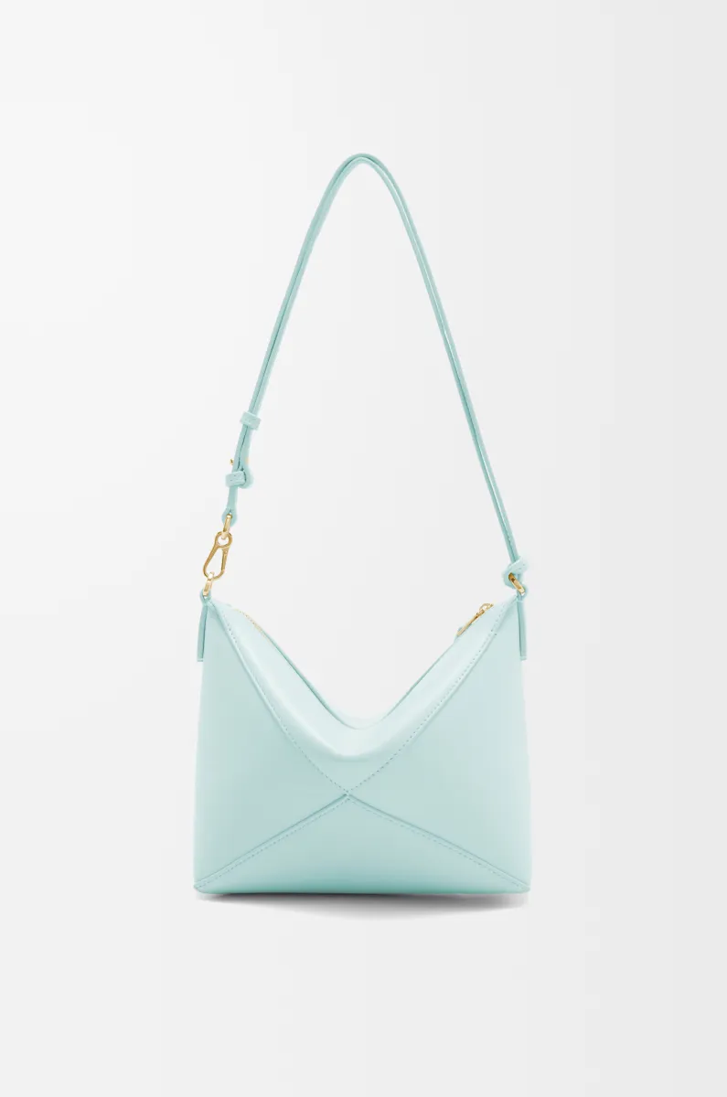 亮面纳帕牛皮革 Puzzle Fold pouch