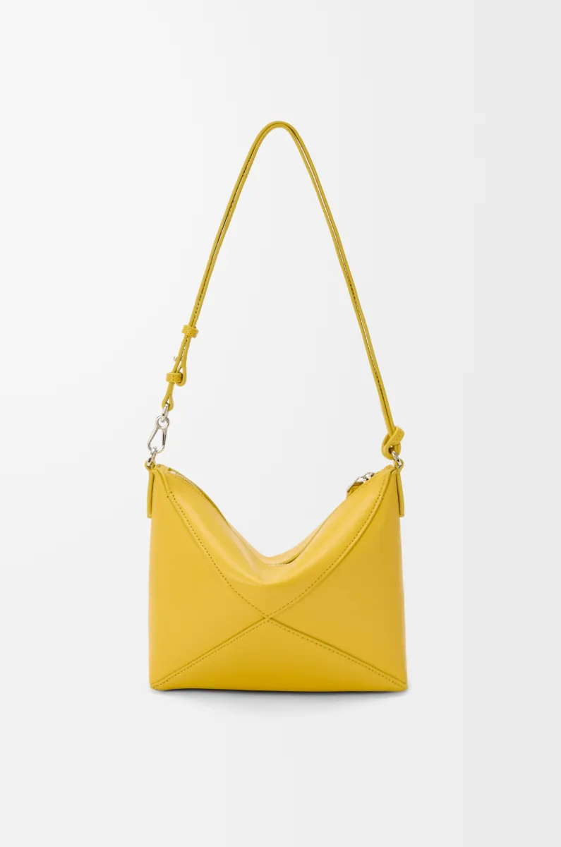 亮面纳帕牛皮革 Puzzle Fold pouch