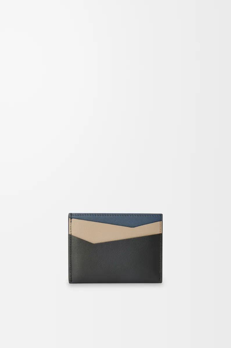 经典牛皮革 Puzzle 扁平卡包