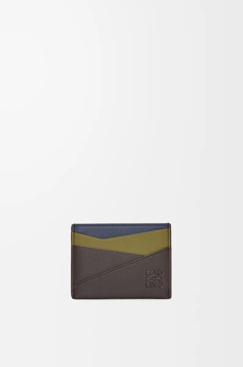 经典牛皮革 Puzzle 扁平卡包