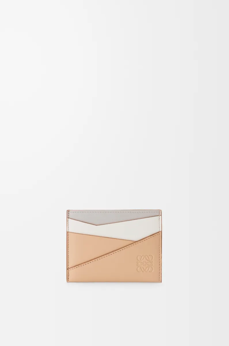 经典牛皮革 Puzzle 扁平卡包