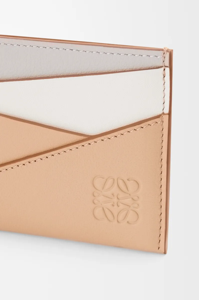 经典牛皮革 Puzzle 扁平卡包