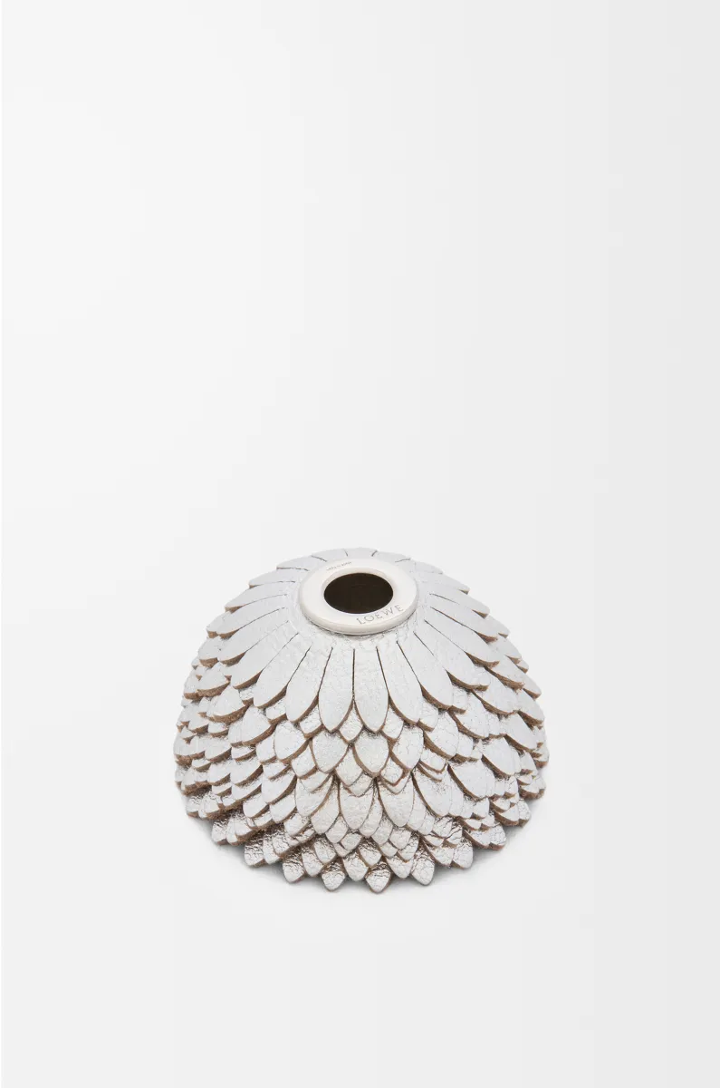 牛皮革花卉挂饰