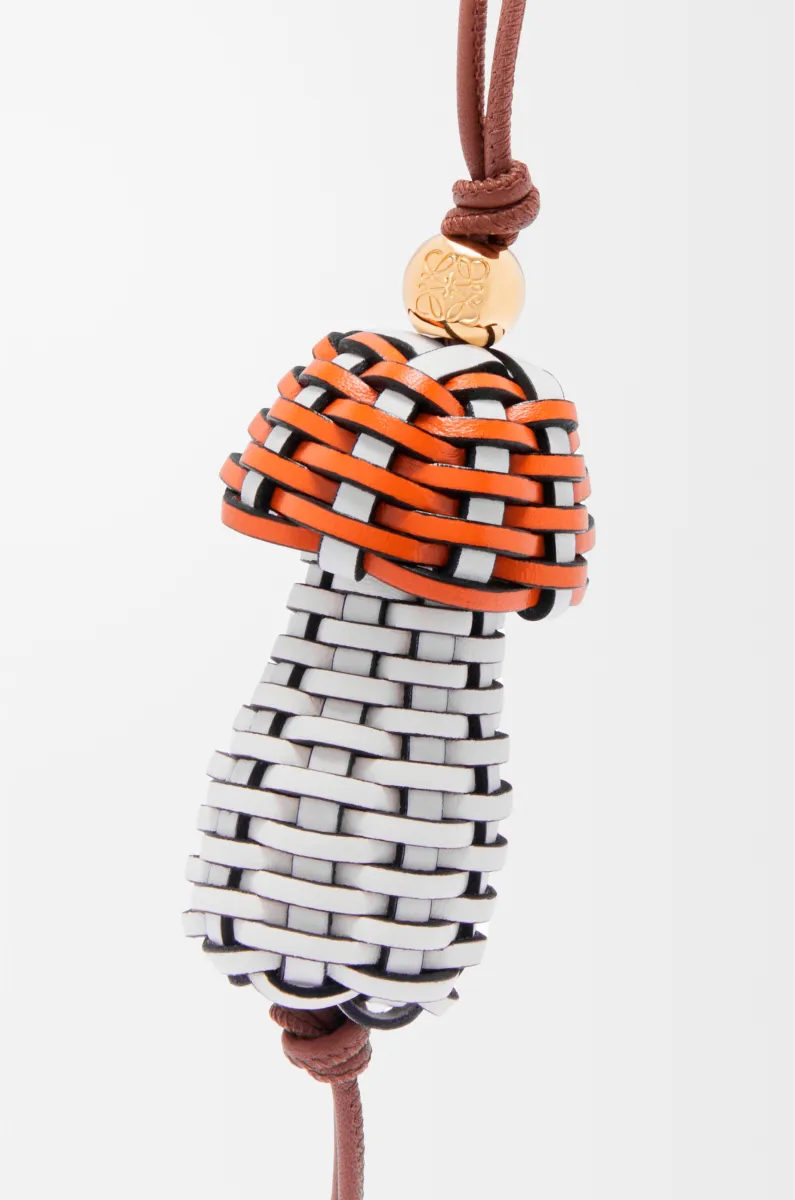 经典牛皮革蘑菇挂饰