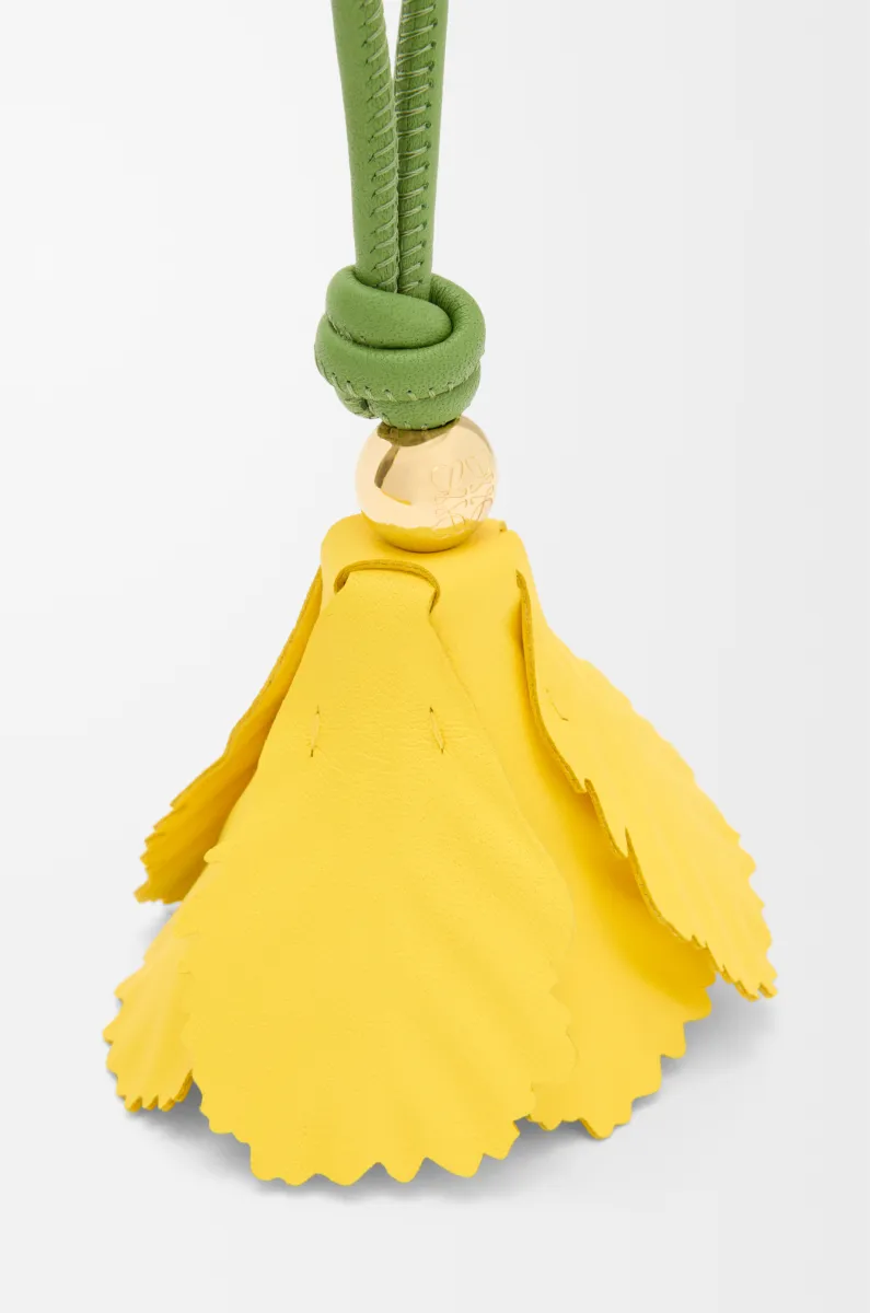 经典牛皮革郁金香挂饰