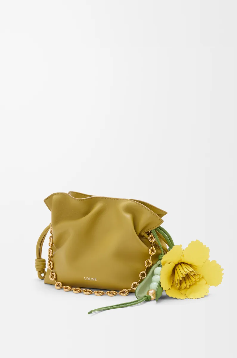 经典牛皮革郁金香挂饰