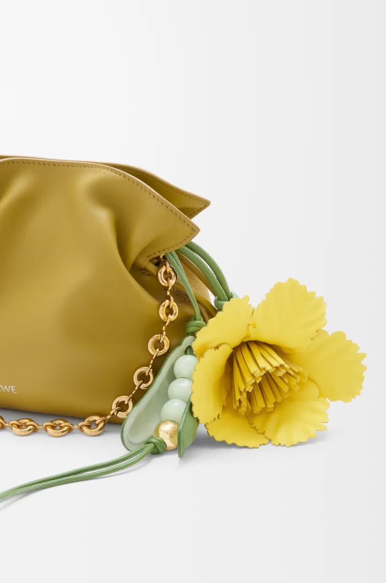 经典牛皮革郁金香挂饰