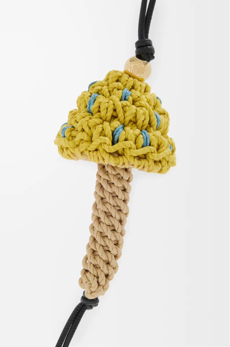 编绳蘑菇造型挂饰