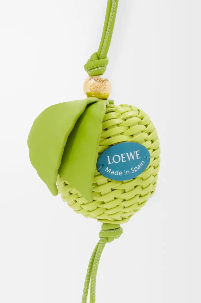 牛皮革苹果造型挂饰