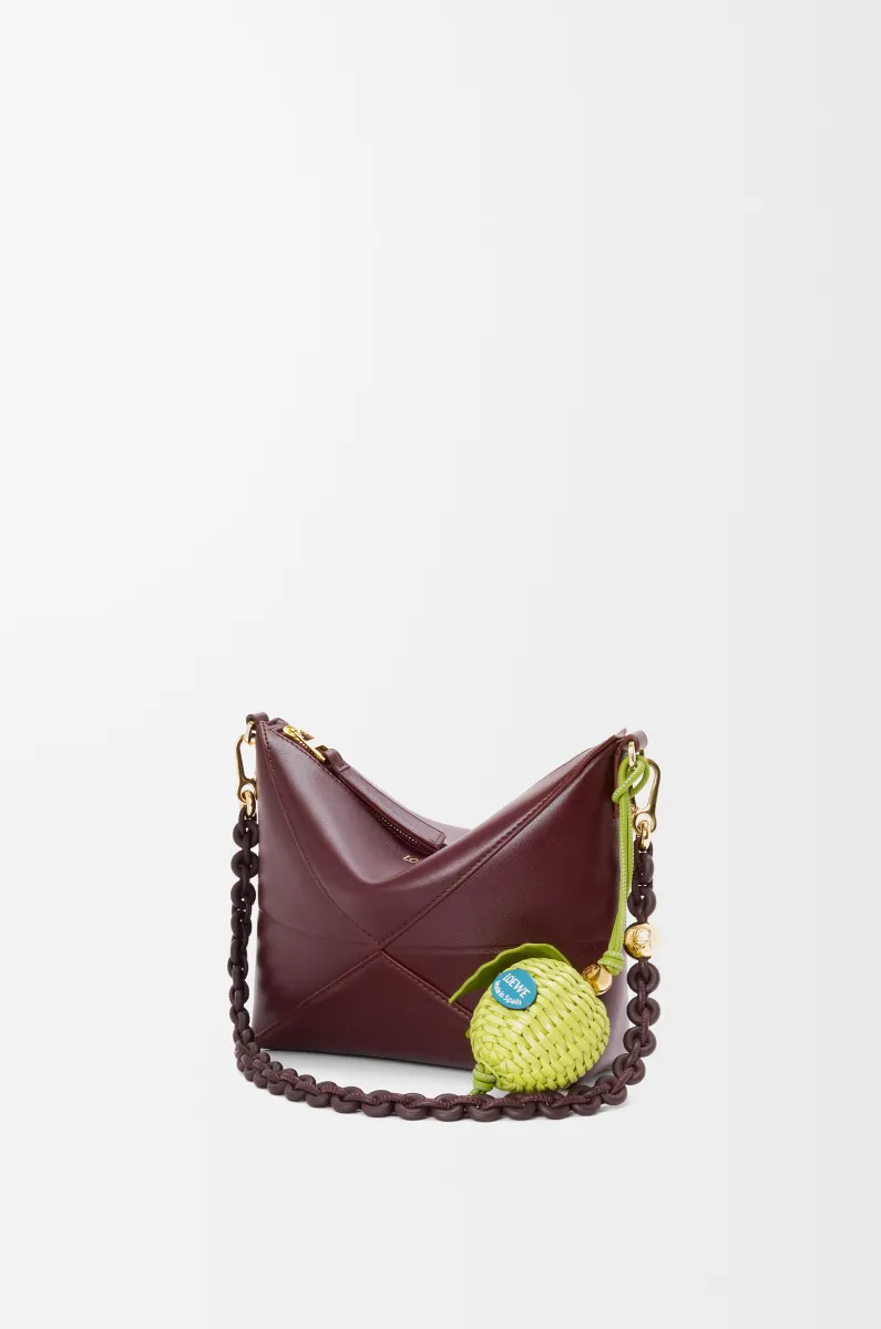 牛皮革苹果造型挂饰