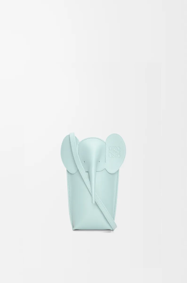 经典牛皮革小象袋