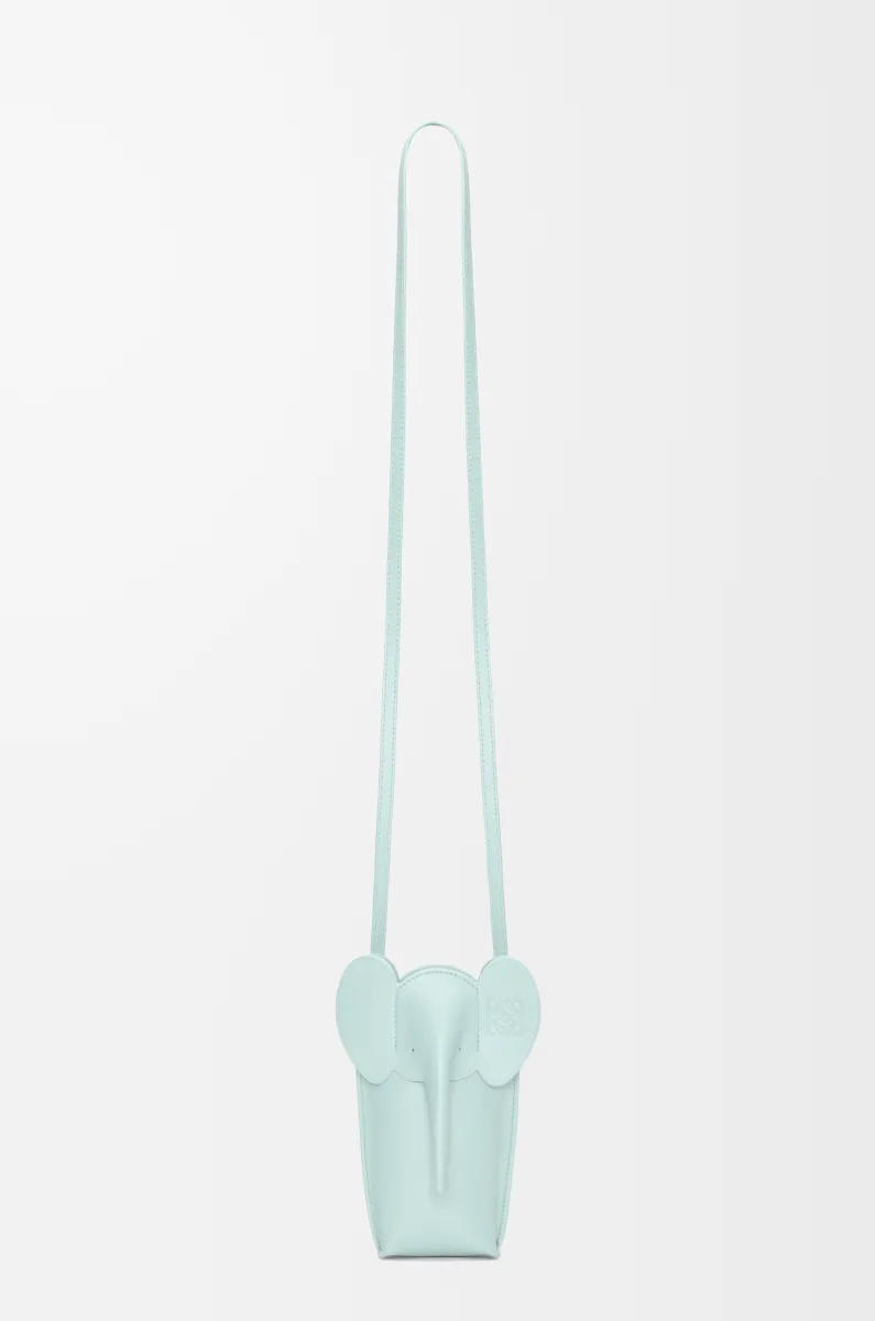 经典牛皮革小象袋